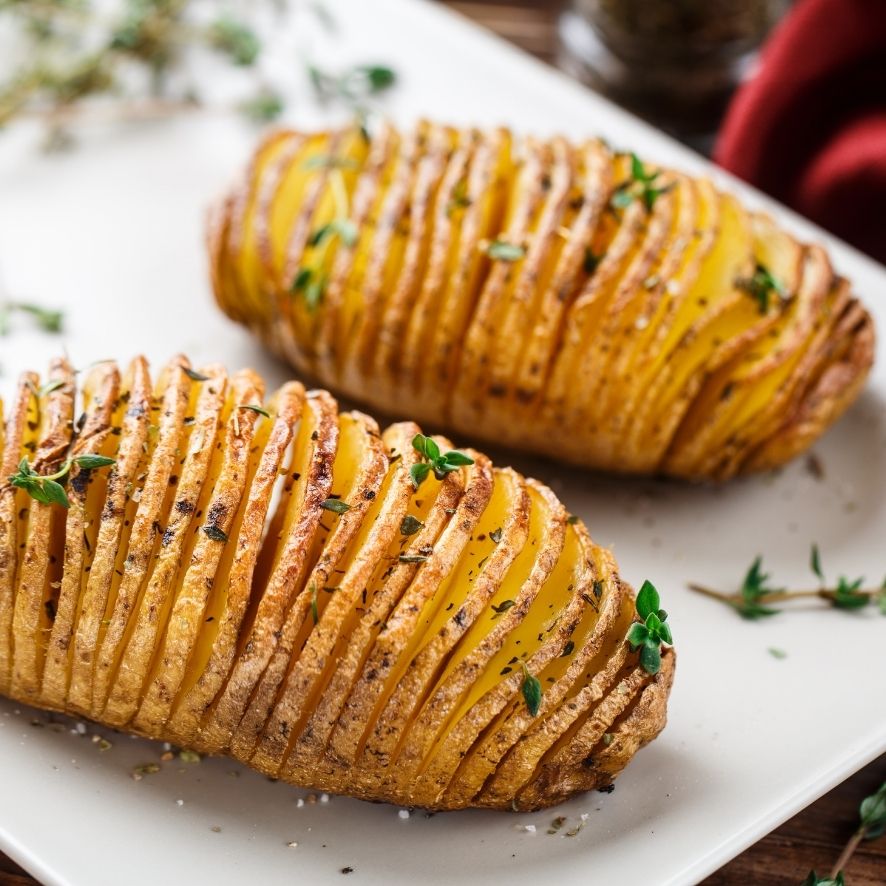 Hasselback Potatoes